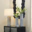 Wright Ceramic Table Lamp with Linen Shade