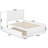 Jeinny Solid Wood Platform Bed with Matching Footboard & Trundle-544508079-544508074