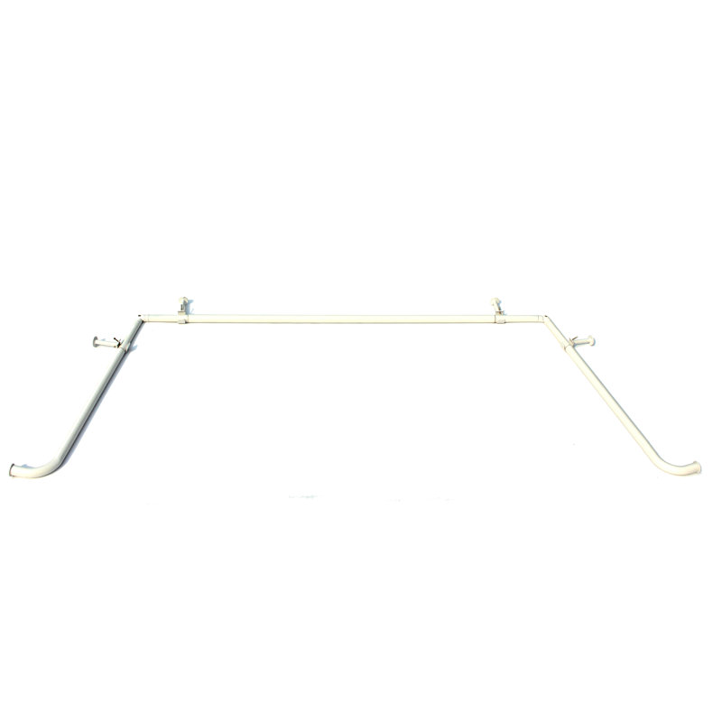 Tringle à rideaux Avanley, Blanc lustré