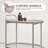 Aluminum 2-Shelf Bar Cart with Wheels and Glass Top