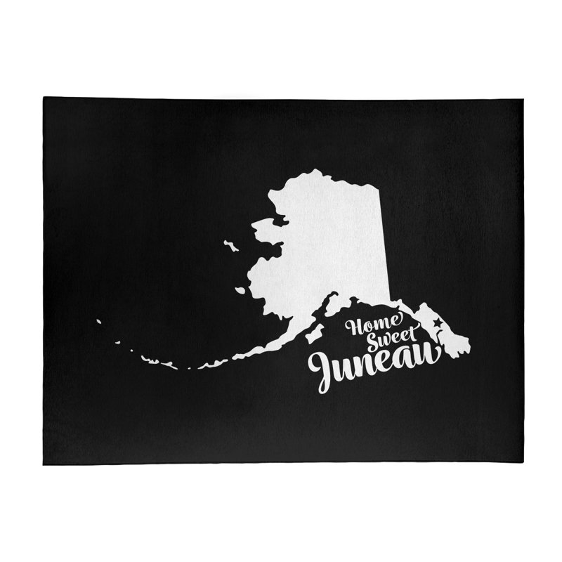 Tapis en poly-chenille juneau alaska, Rectangle 8 pi x 10 pi