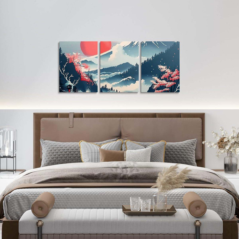 3 Piece Wrapped Canvas Print