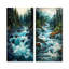 Landscape Waterfall Reverie - Ensemble de 2 impressions en cascade-1598396986