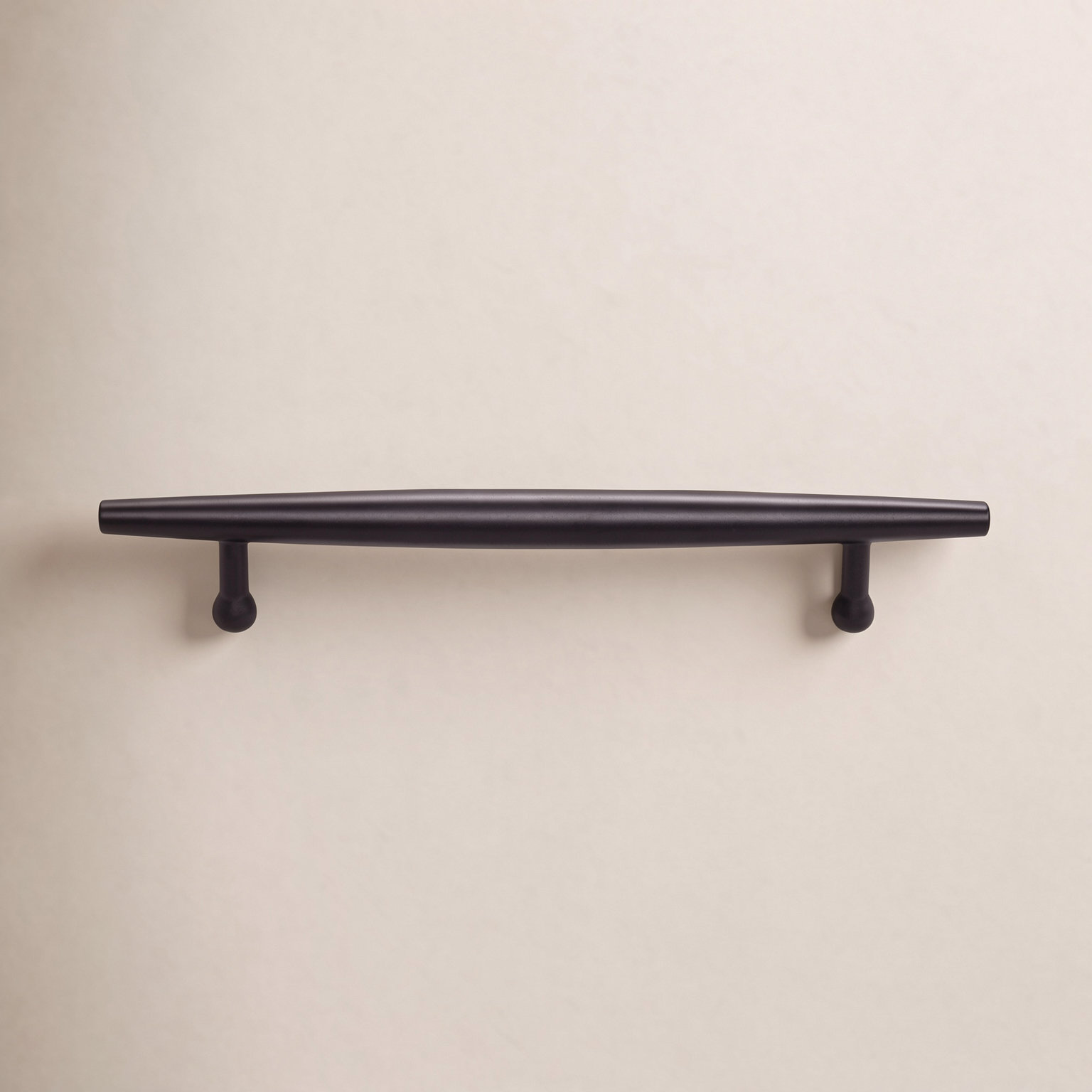 Allendale Bar Cabinet Pull, 5 1/16" Center to Center, Flat Black
