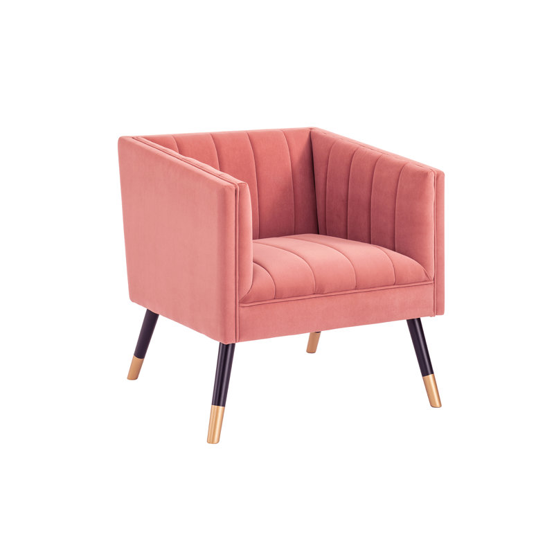 Vernardo Velvet Armchair, Pink