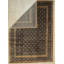 Tapis brun en laine noué à la main Saurya-85207163