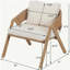 Chaise de patio avec coussins (ensemble de 2)-1255161928