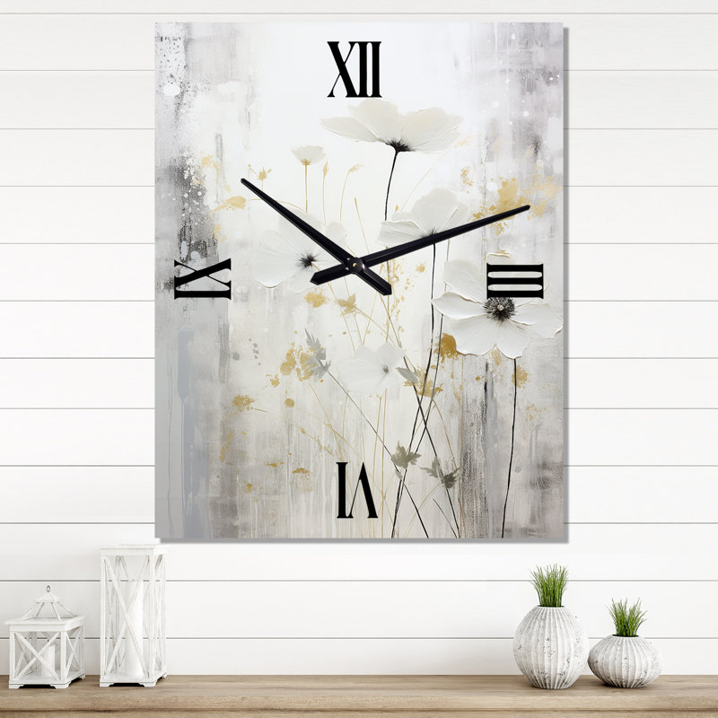 Horloge murale moderne Damondre, Moyen
