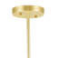 9 Light Starburst Chandelier – 30” Diameter, Gold Leaf Finish – Modern Ceiling Light for Dining Room, Living Room, Bedroom-1676324549