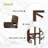 Bird Silhouette on Branch Modern Abstract Wall Accent Sculpture Hanging Decoration Metal Wall Decor-124837932-124837934