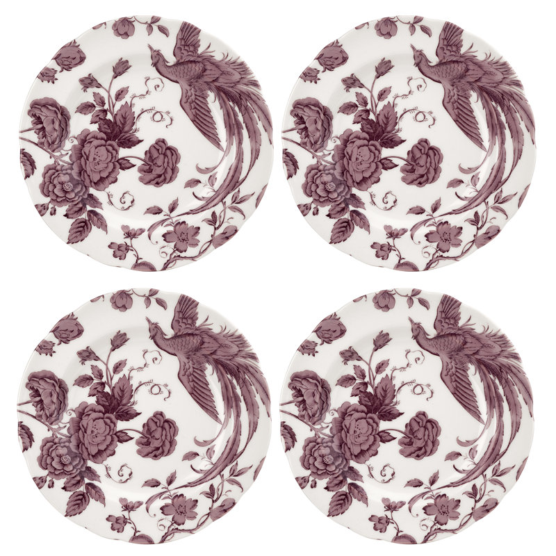 Kingsley Dinner Plates, White