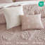 Jacquard sculpté Mona, 5 pièces Ensemble d'édredon-120342583