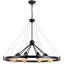 Lustre de style campagnard moderne à 8 lumières de 35,4 po Kelcie-1486413046-1536980851