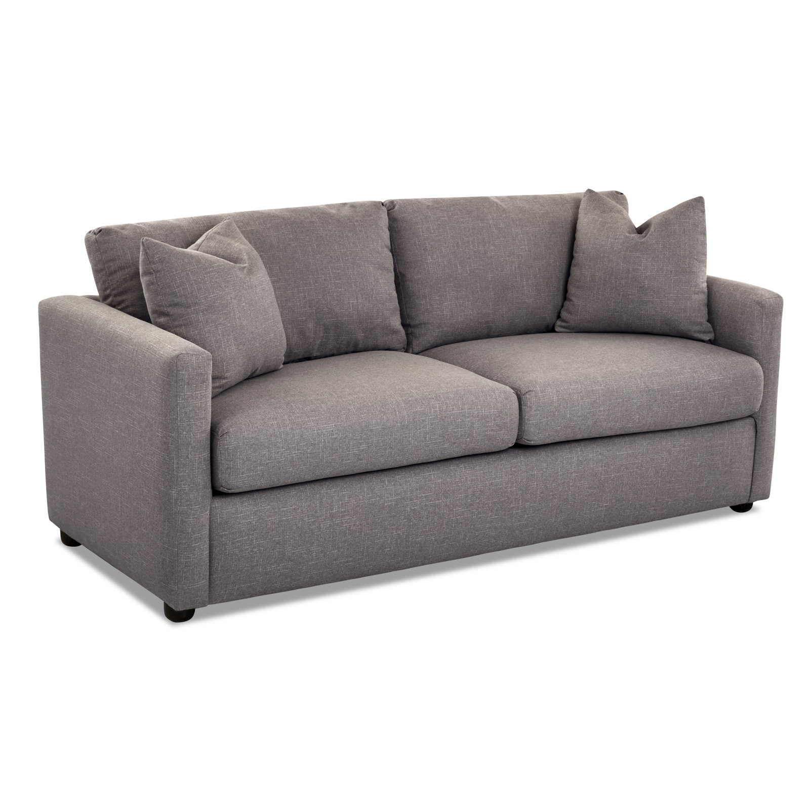 Godwin 75'' Upholstered Sleeper Sofa, Macc Gray Textured Linen
