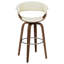 Tabouret de bar pivotant Écru-668981791