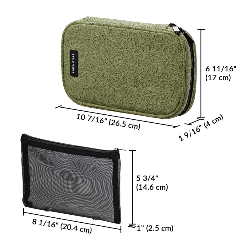 Ensemble de 2 porte-pinceaux de maquillage Byootique