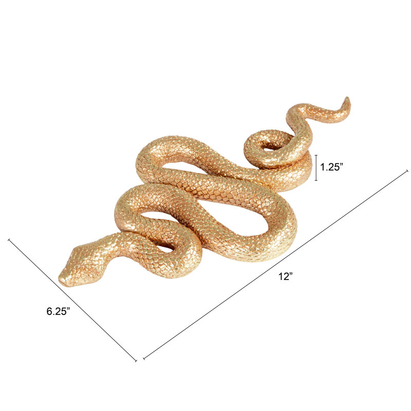 Resin Snake Wall Decor
