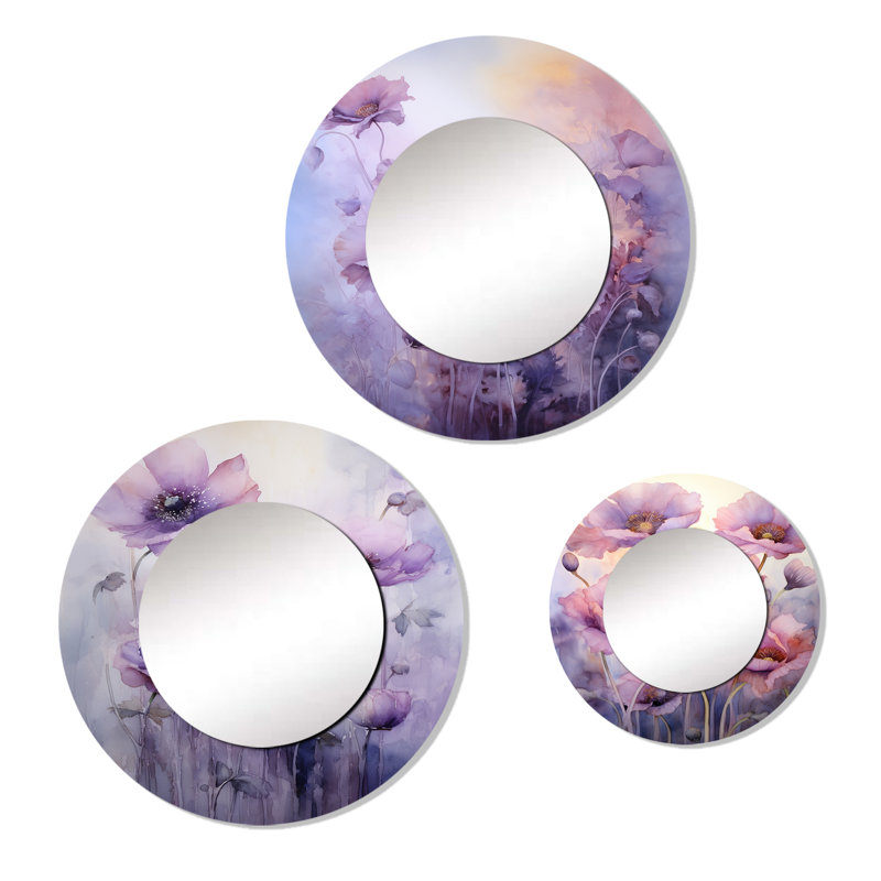 Devanne Metal Round Mirror