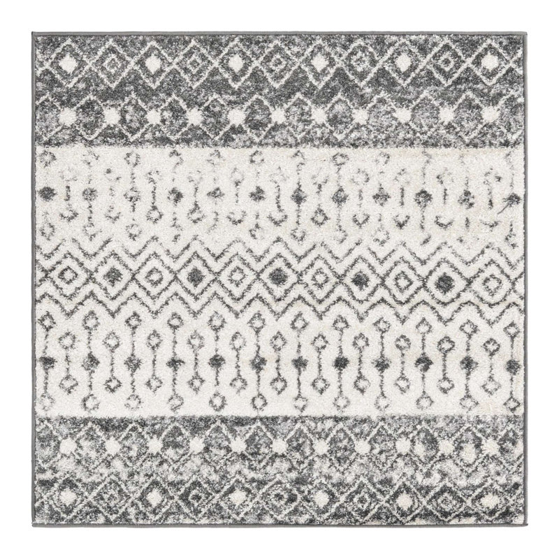 Somerville Geometric Indoor Rug, Square 4'1"