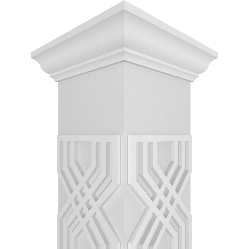 Carré Craftsman Classic Atlas non effilé avec couronne et colonne de chantournage à couronne