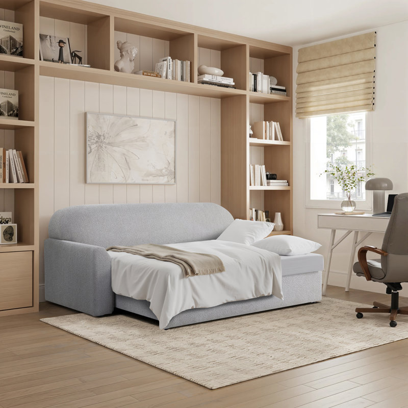 Canapé-lit Serta® Willard 89,6 po, Gris clair