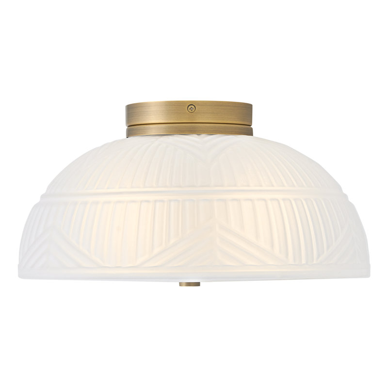 Devon Two-Light Flush Mount Bath Ceiling Light by Lisa McDennon