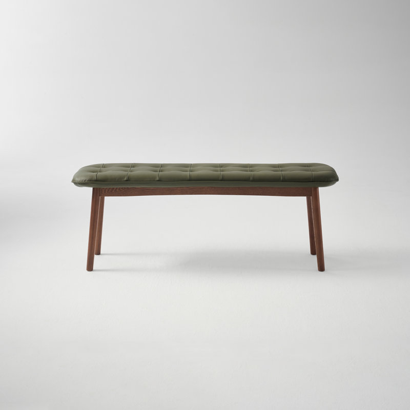 Bancs en bois massif, 48"L, Green