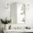 Fan-Shaped Wrought Iron Framed Decorative Mirror-664117794-664117795