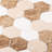 Channing 2-in. Hexagon Honeycomb Marble Look Glossy Natural Stone Wall & Floor Mosaic Tile-50210689