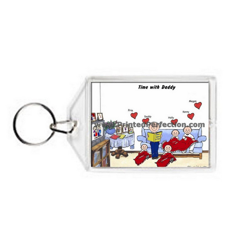 Petits anges personnalisés - 4, avec porte-clés en acrylique