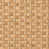 Coussin beige / structure brune