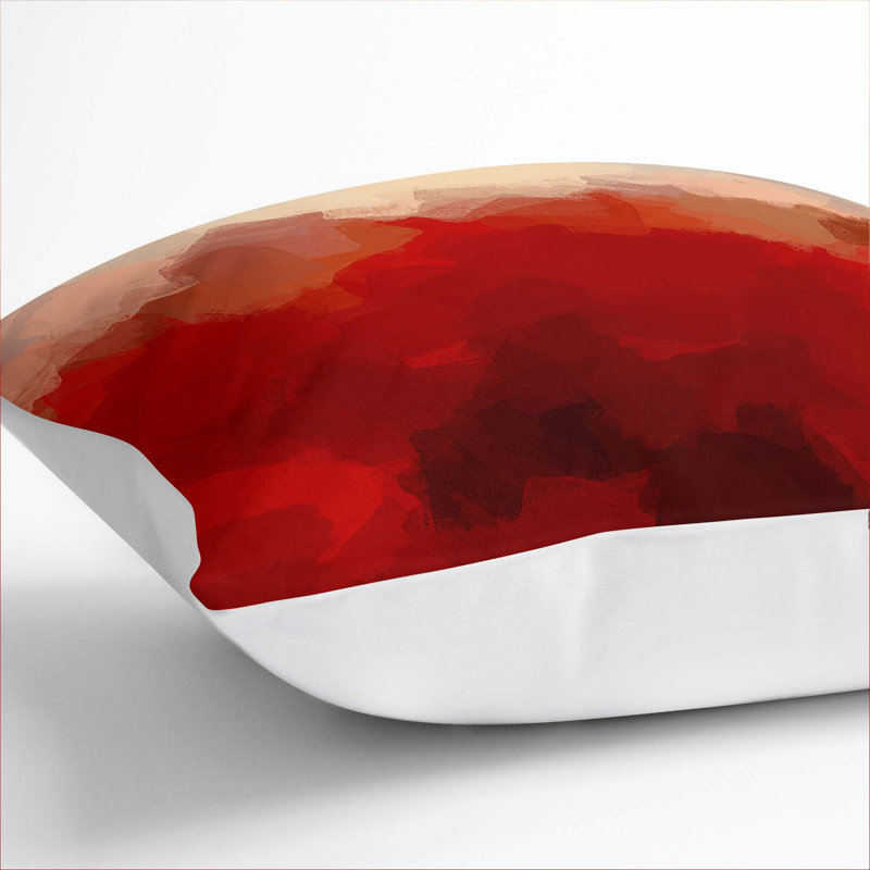 Square Cushion, 40cm H x 40cm W x 15cm D, White