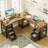 Elverton L-Shaped Gaming Desk with Built in Outlets-1857798602-1815709405