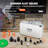 VEVOR Diamond Core Drill Bit Set, 7 PCS Diamond Hole Saw Kit for Dry and Wet, with Storage Case