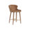 EVORA Upholstered Stool with Metal Frame