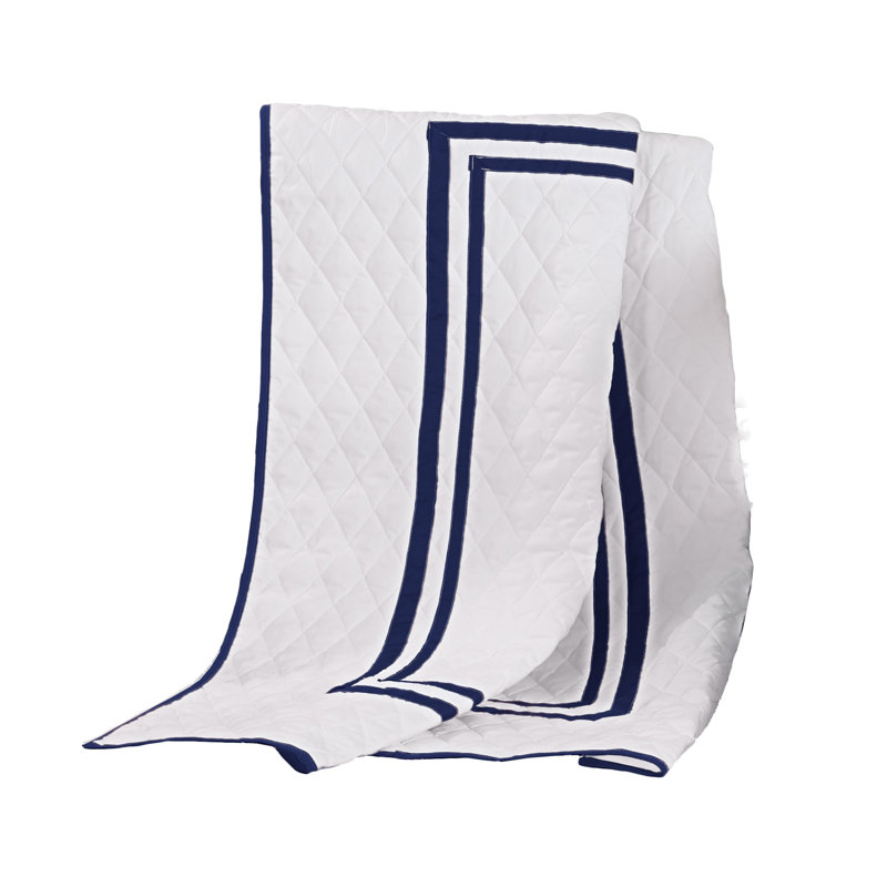 Courtepointe pour lit de bébé Ganimeta, Bleu marine