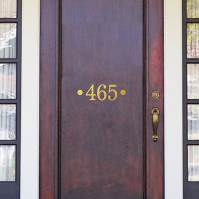 Décalcomanie murale House Number
