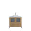 Ensemble de meuble-lavabo simple avec miroir -106870678-116868047