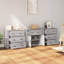 Tidioute 33 Cm Wide 7 Drawer Sideboard-1867948523