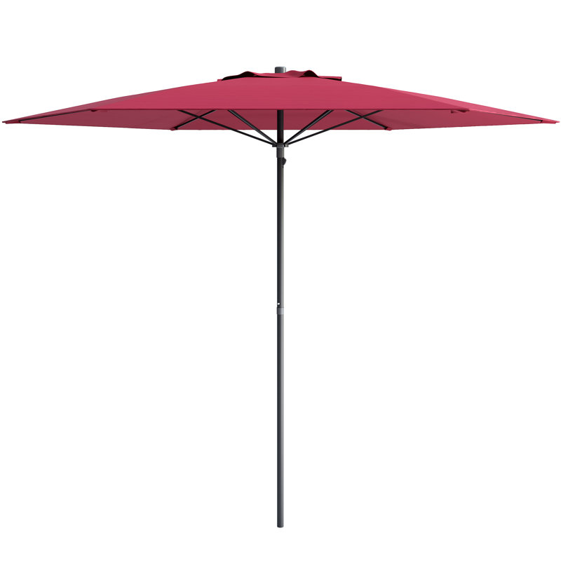 Parasol de plage 7,5 pi Brennen, Vin rouge