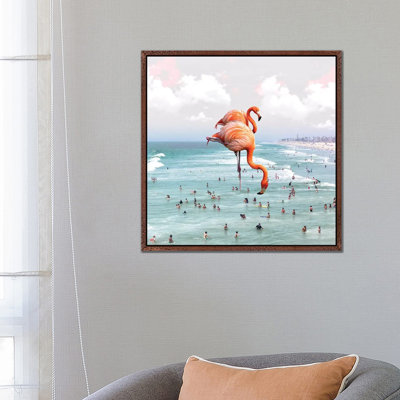 Beaching Around - Print on Canvas