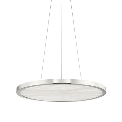 Eastport - 24" Led Pendant - Polished Nickel Finish