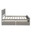 Lit plateforme avec rangement-674430317