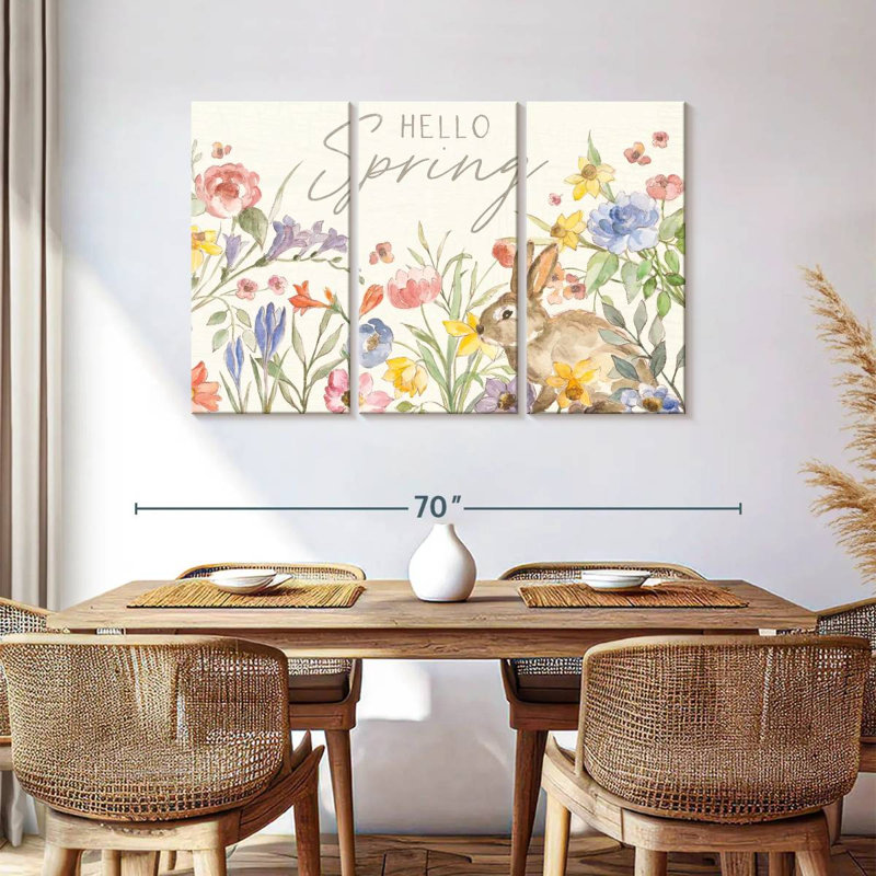 Harnek Happy Easter I, 36" H x 57" W