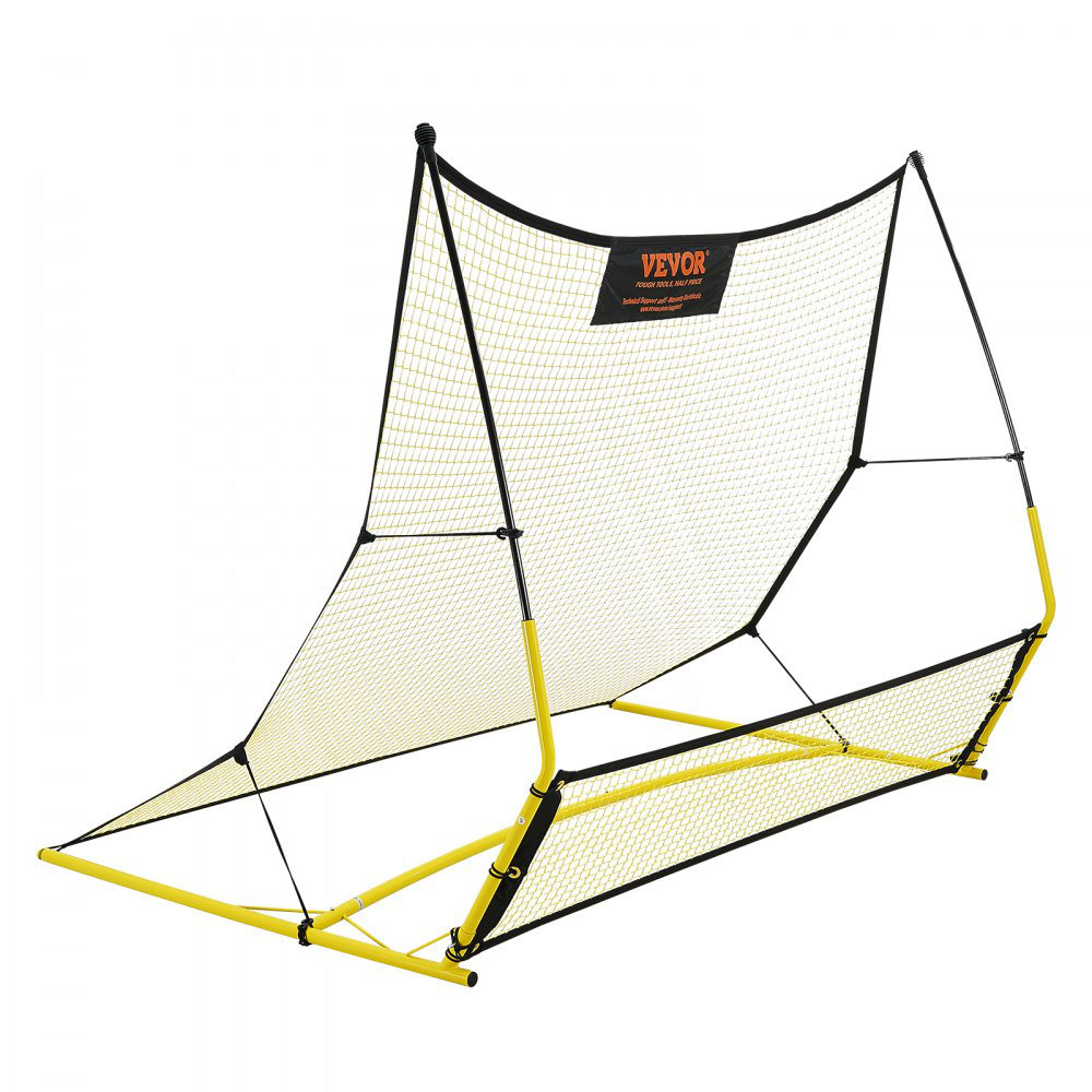 VEVOR 2-IN-1 Portable Soccer Rebounder Net, 71"x40" VEVOR