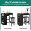 Rechaba 91 cm Bar Set Bar Cabinet-756907708