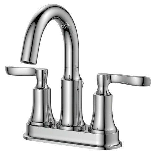 Center Faucet Inlets 3 Hole Centerset Bathroom Sink Faucets You'll Love | Wayfair