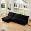 Canapé modulaire polyvalent en chenille avec repose-pieds réversible pour un confort ultime-492634174