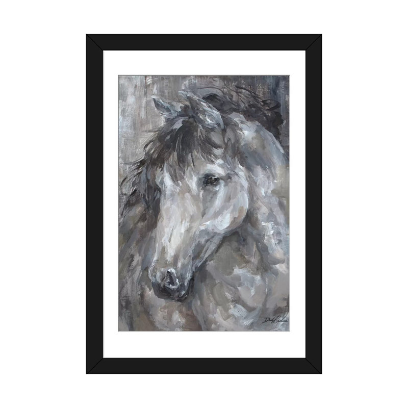 Grace par Debi Coules - Estampe numérique sur toile tendue avec châssis, H 24 po x l 16 po x P 1 po, Blanc