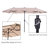 Aivo 6 - Person Patio Dining Set with Rectangular Table , Cushions Included-609477307